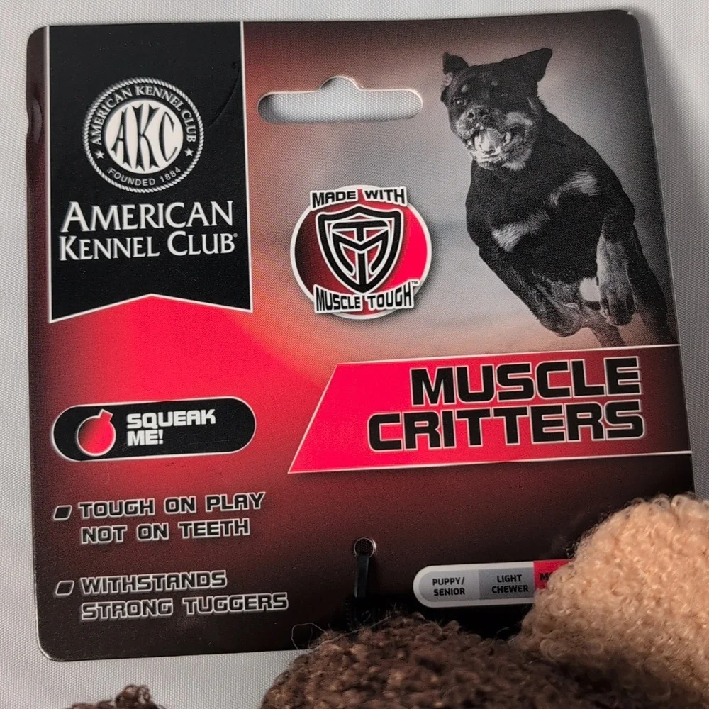 American Kennel Club Muscle Critter Dog Toy
